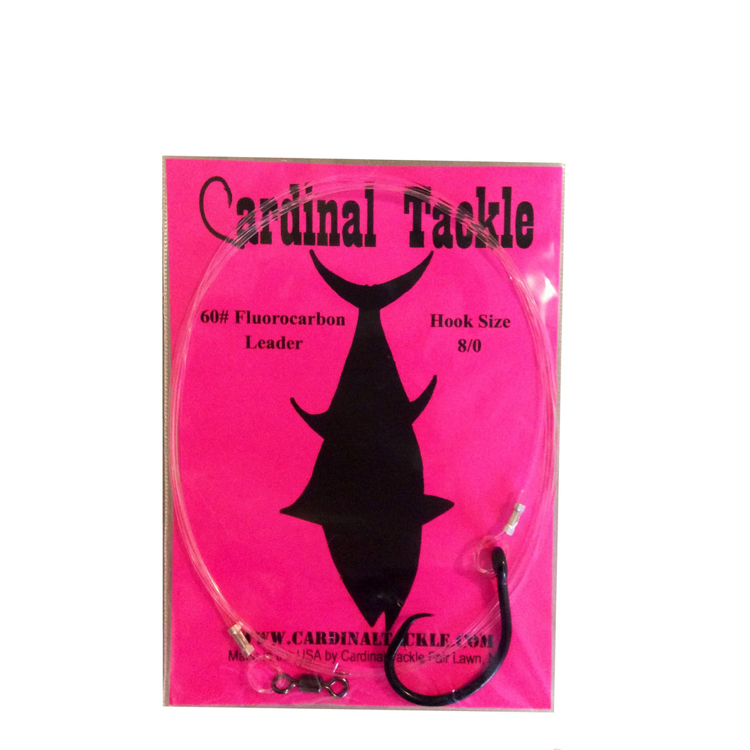 60# Fluorocarbon Tuna Rig - 8/0 Circle Hook – Cardinal Tackle