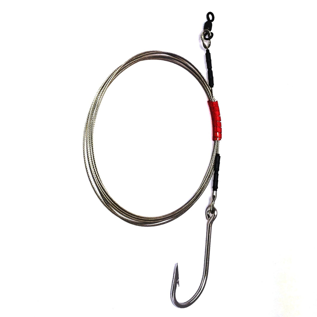 480# Bright Cable Shark Rig- 11/0 SS Hook
